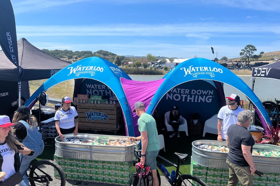 The Custom Tents Of The 2023 Sea Otter Classic